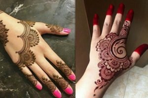 Back hand Mehandi