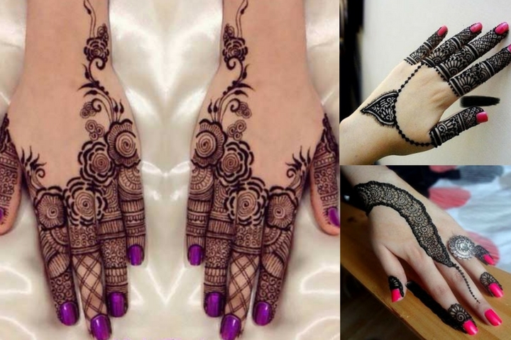Beautiful Easy Finger Mehndi Designs 2023-2024 Styles