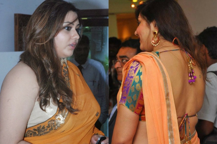 Top 20 Very Stunning Pics of  Namitha in Saree:
