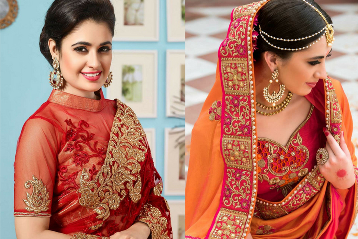 10 Most Beautiful Designer Red Sarees For Every Women