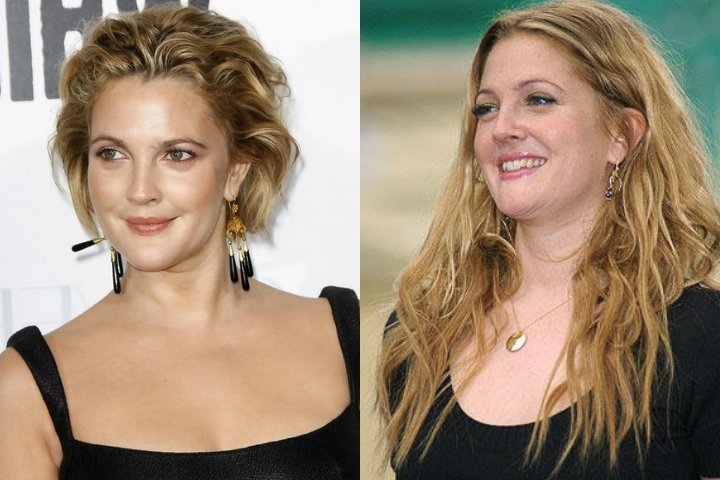 Drew Barrymore Hair Styles