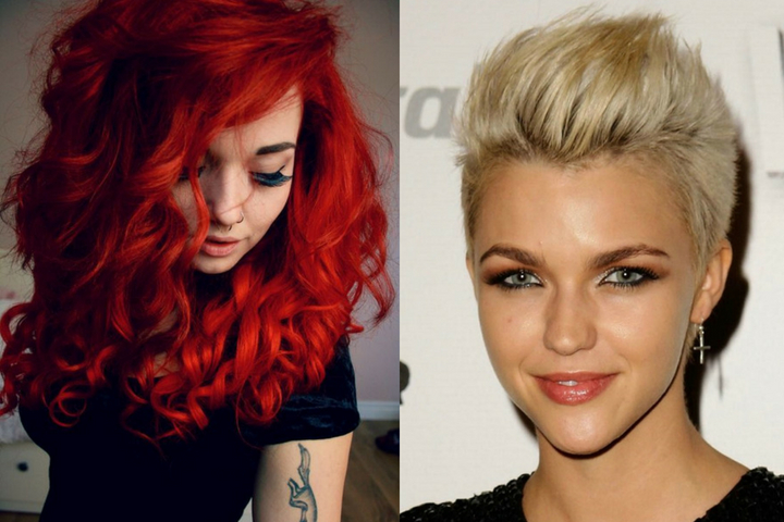 Top 10 Amazing Edgy Hair Styles And Colors For Girls