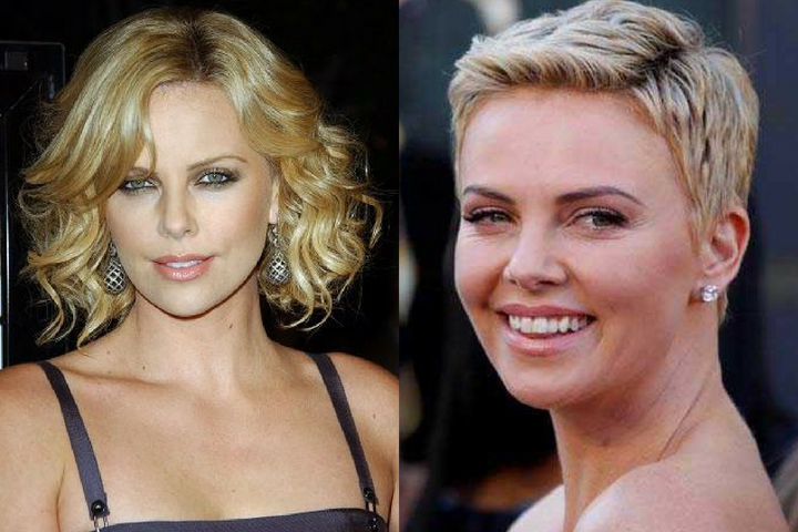 10  Ever Changing Hair Styles Of Charlize Theron Shows Off