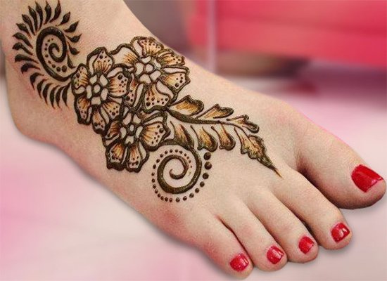 foot mehendi