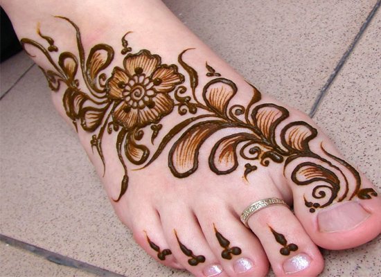 foot mehendi