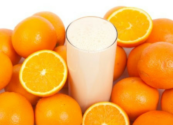 Orange and Milk