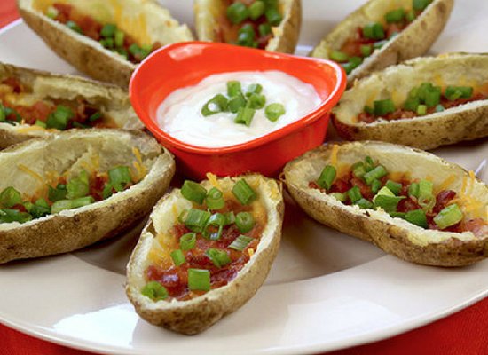 Skinny baked potatoes 