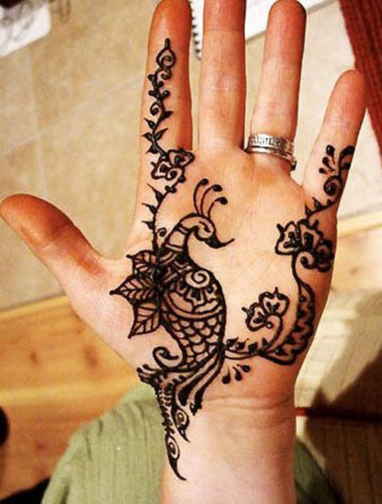 20 Appealing Peacock Mehndi Designs For Hands And Legs