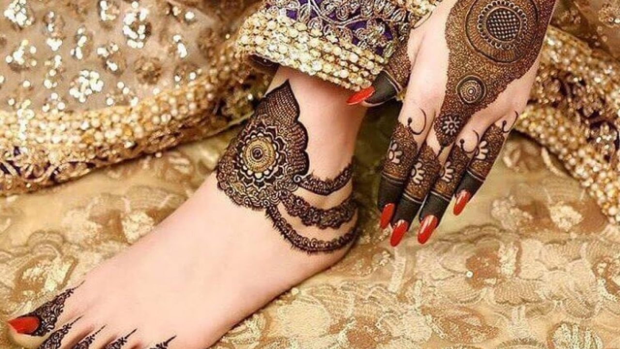Simple and Best Bangle Mehndi Designs for Hands  Girlicious Beauty