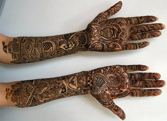 Full hands Latest mehendi design