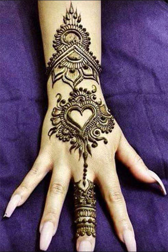 Armlet and Wrist Mehndi design is a kind of different mehndi designs –  Manisha Mehandi Designes