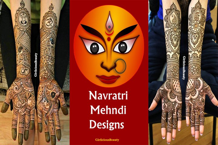 13 Latest Navratri Mehndi Designs For Durga Puja