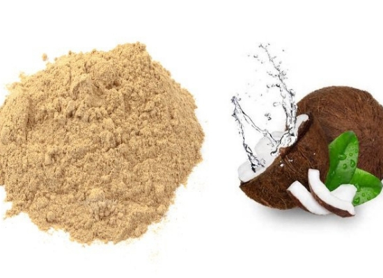 Sandalwood powder and coconut water