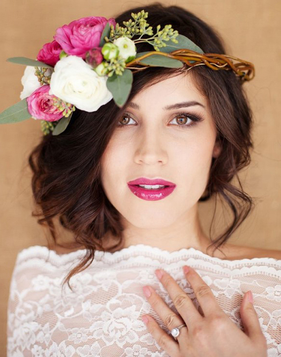 Exclusive Flower crown Headbands with Hair style Ideas