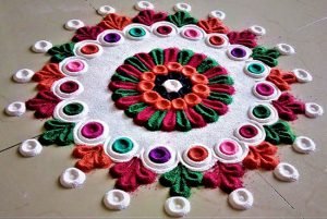 Exclusive Diwali Rangoli Patterns - Try This Diwali - Girlicious Beauty