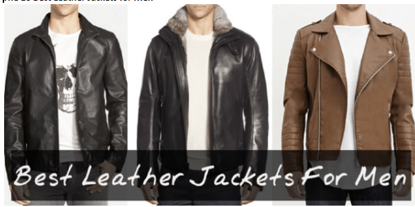 The 10 Best Leather Jackets for Men
