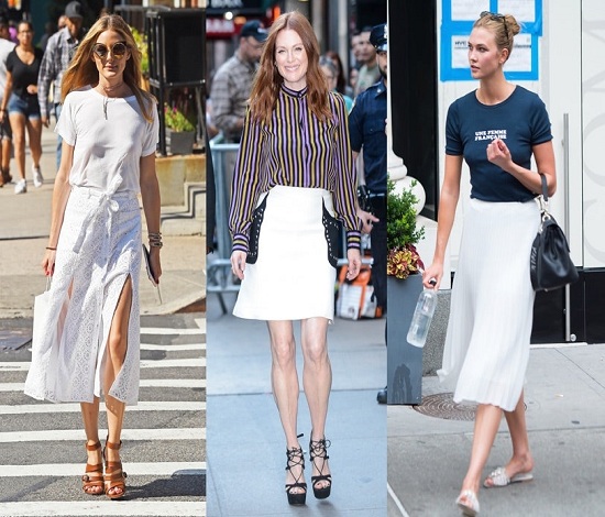 white-skirt-trend