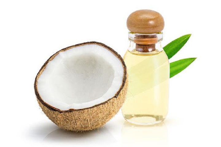 Coconut oil your hair’s best friend during a heatwave.