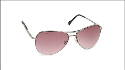 Silver Aviator Women’s Sunglasses