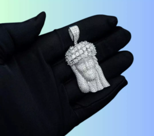 Custom Moissanite Pendant